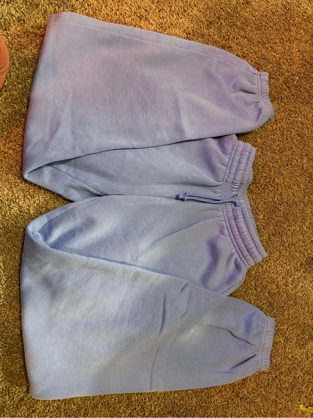 Nike XXS Light Blue Fleece Jogger Sweatpants Y2K